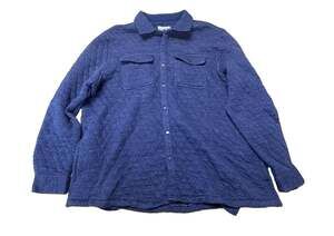 Magellan Outdoors Men’s 3XL Blue Fleece Lined Shirt Jacket Snap Front Shacket